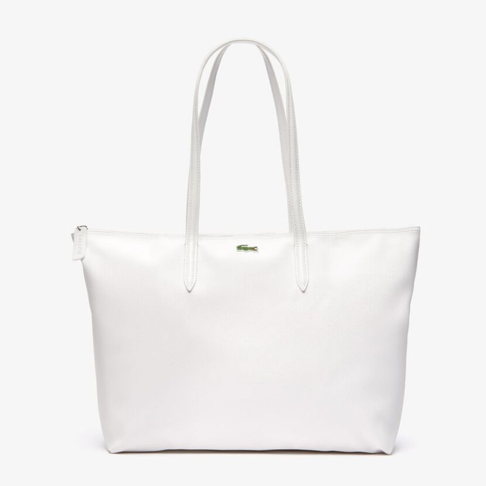 LACOSTE TOTE WHITE