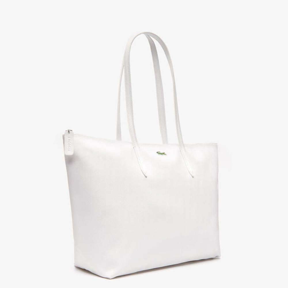 LACOSTE TOTE WHITE