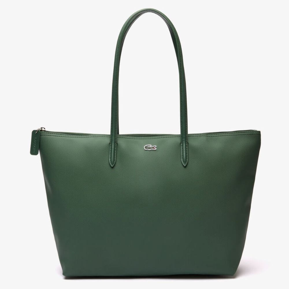LACOSTE TOTE OLIVE GREEN