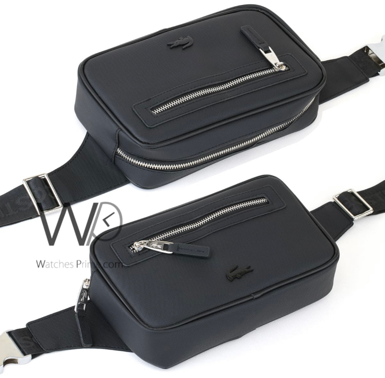 LACOSTE SLING BAG BLACK