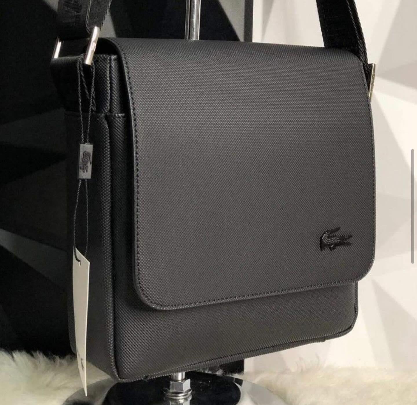 LACOSTE CROSS BAG BLACK 2