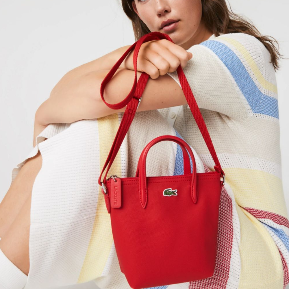 LACOSTE TOTE MINI RED