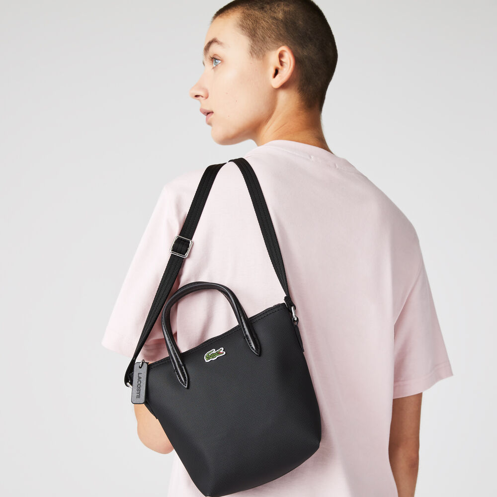 LACOSTE TOTE MINI BLACK