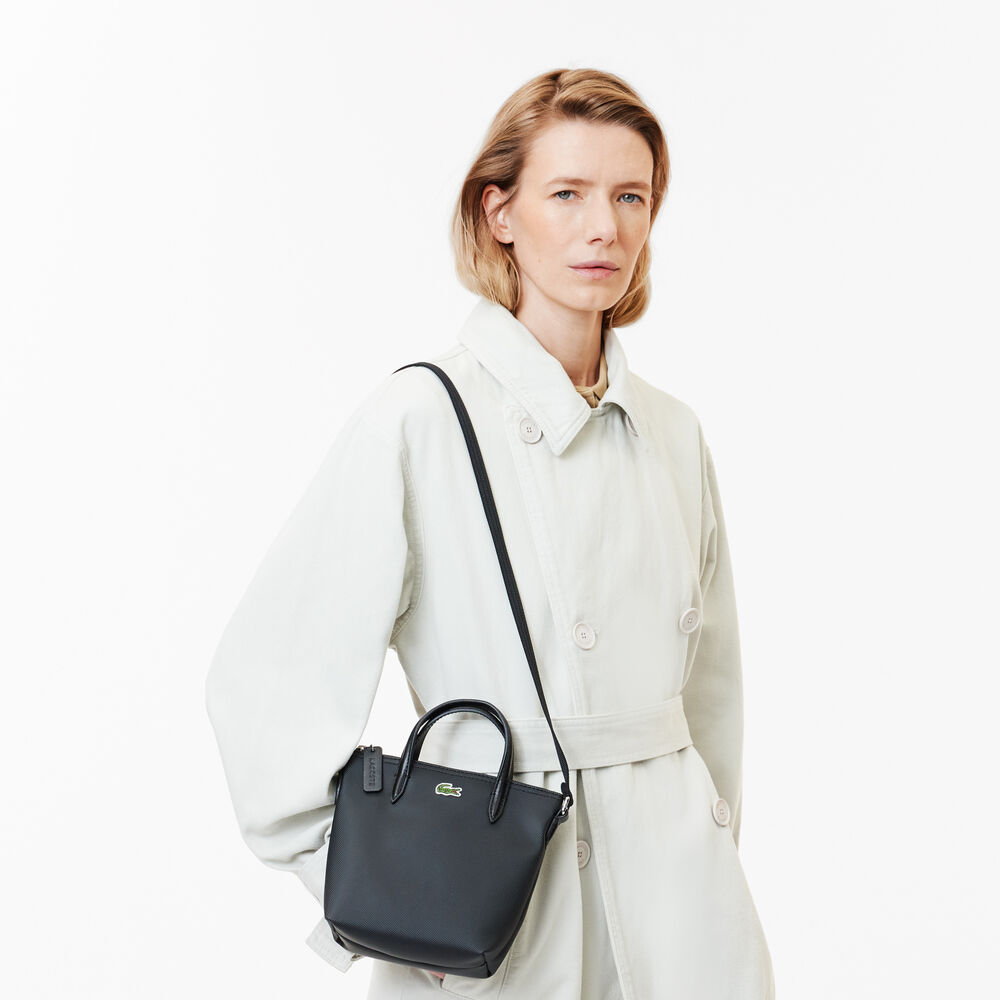 LACOSTE TOTE MINI BLACK