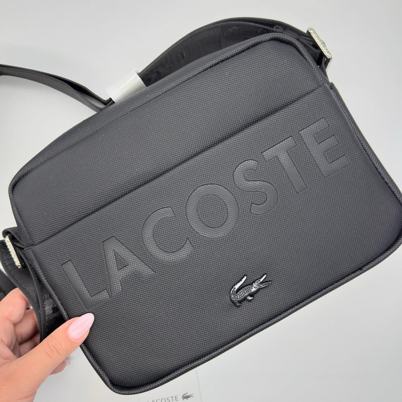 LACOSTE CROSS BAG BLACK 4