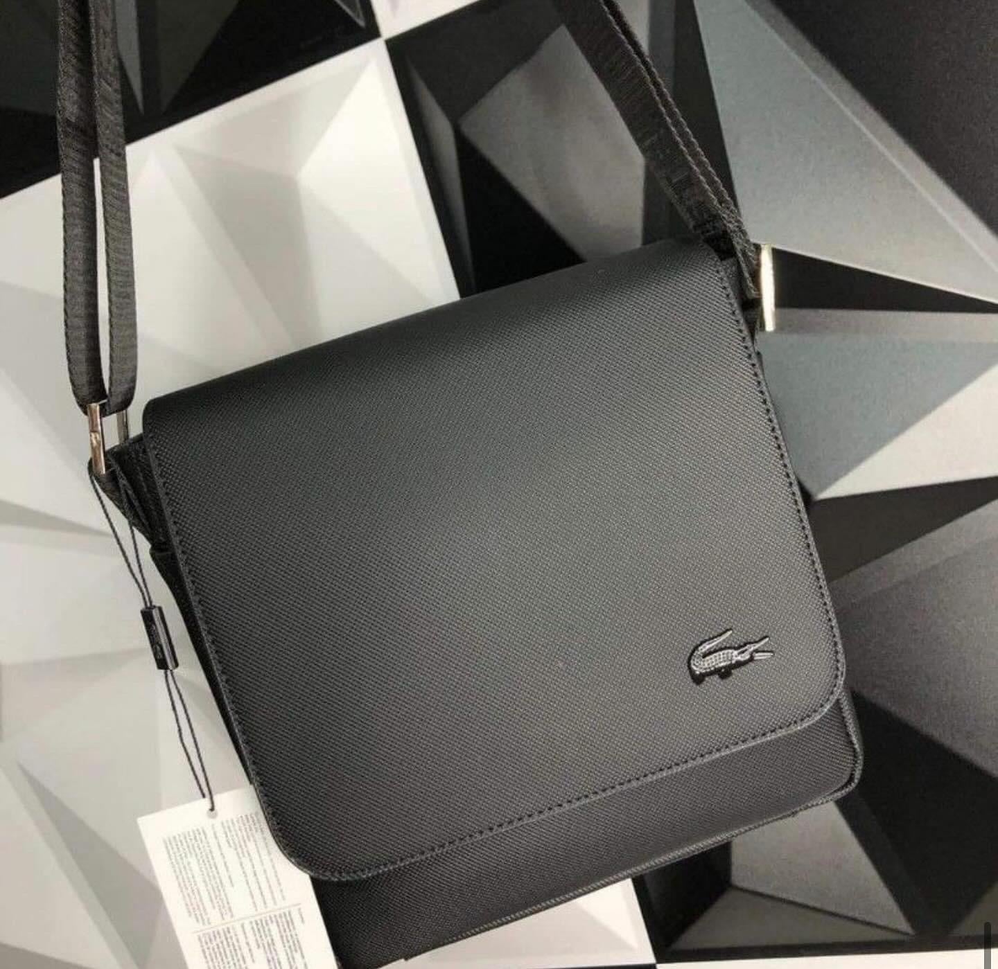 LACOSTE CROSS BAG BLACK 2