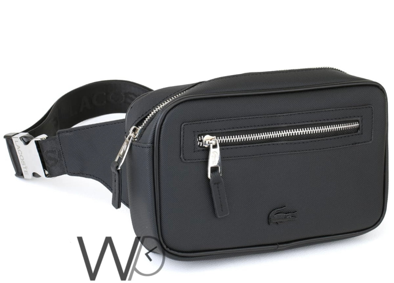 LACOSTE SLING BAG BLACK