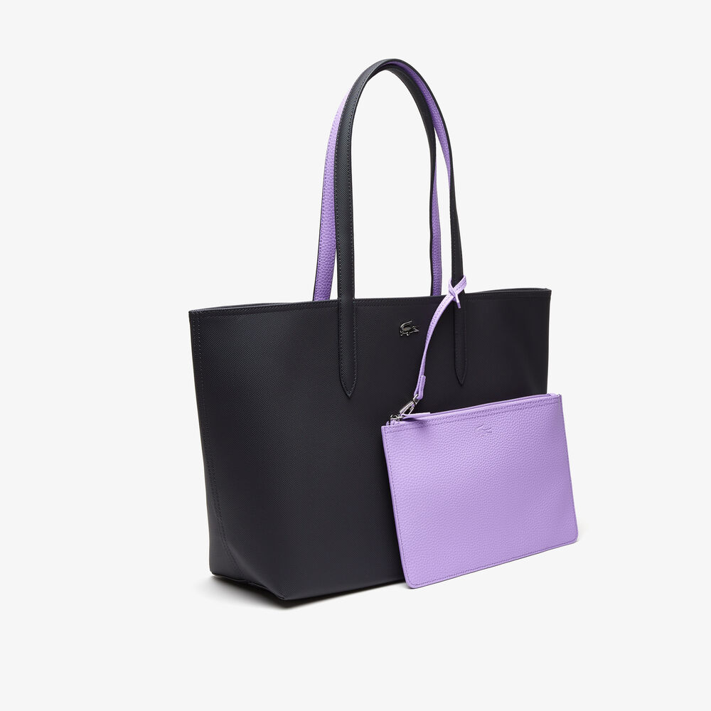 ANNA REVERSIBLE BLACK / VIOLET
