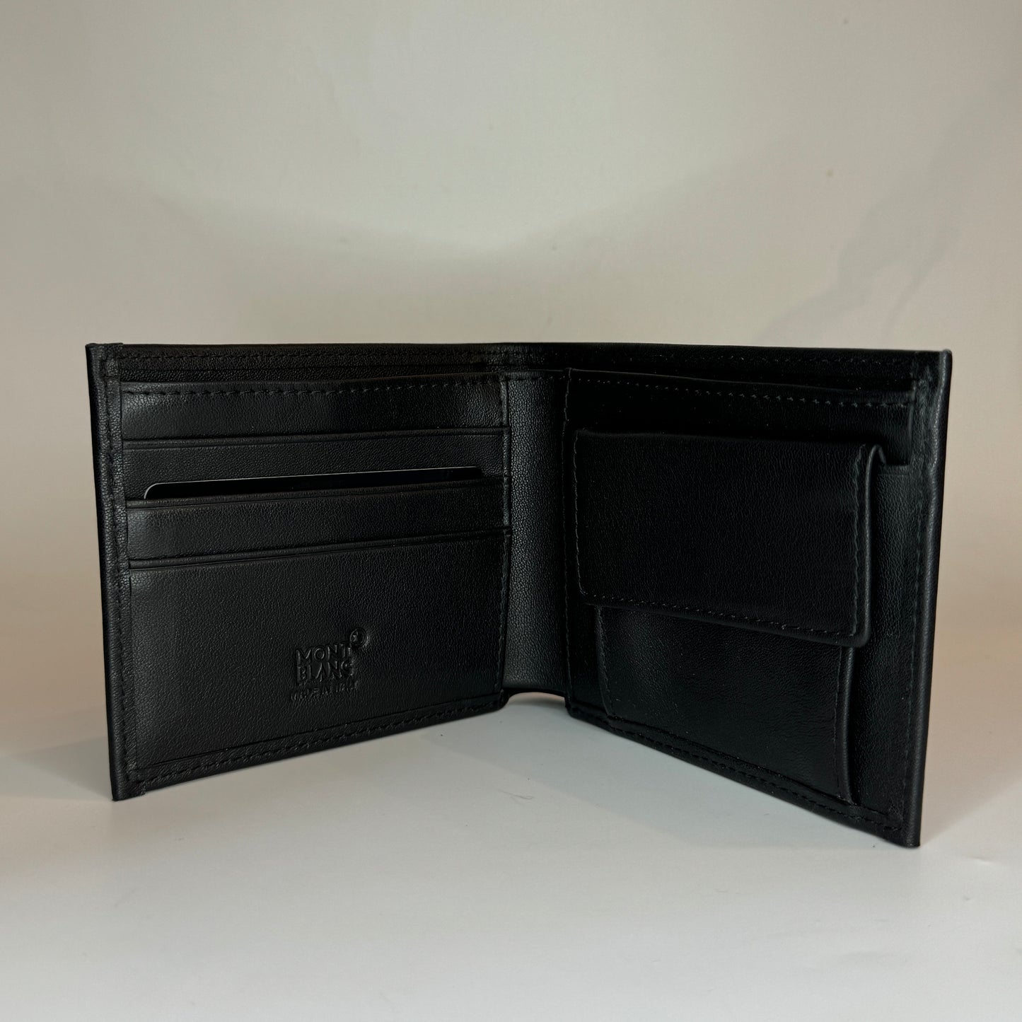 Mont Blanc genuine leather wallet